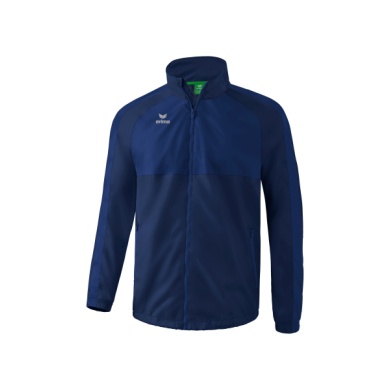 Erima Sport-Allwetterjacke Team (100% Polyester, wasserdicht) navyblau Herren